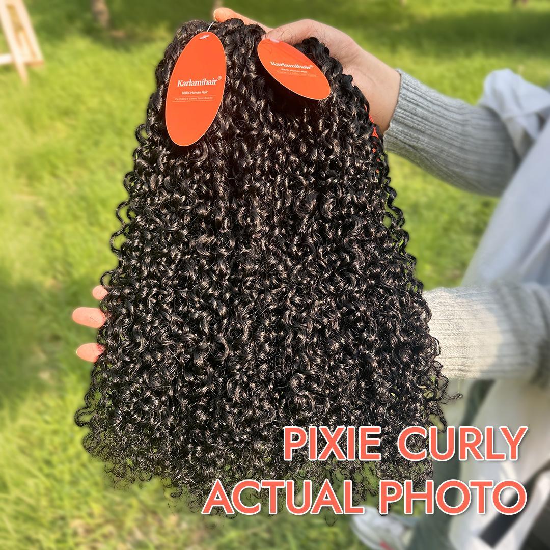 Karlami Loose Deep Wave 3/4  Bundles Human Hair Body Wave 12A Unprocessed Brazilian Virgin Hair Straight Bundles Human Hair Deep Wave Burmese Curly Bundles  with 5x5 Closure Human Hair Bundles for Women Natural Black Tangle Free