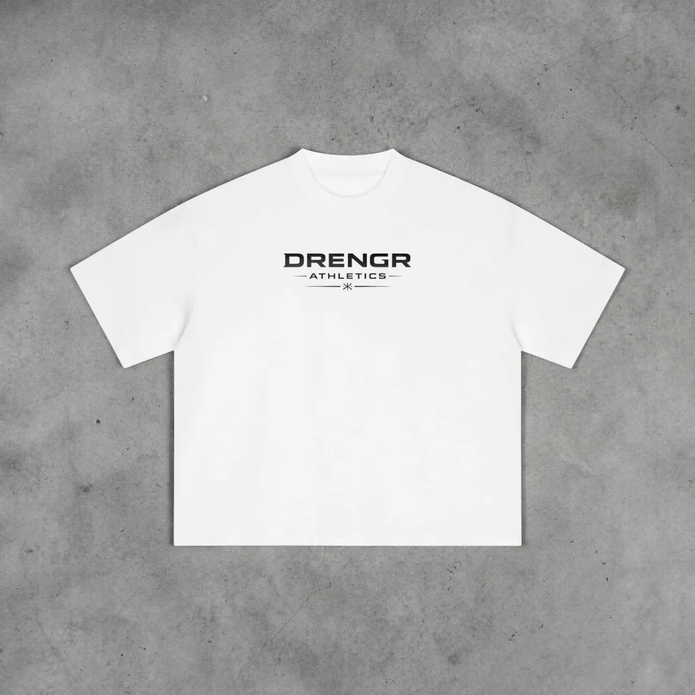Standard Black Slogan Boxy Oversized T-Shirt
