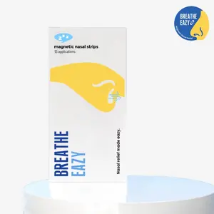 Breathe Eazy Magnetic Nose Strip for Nasal Relief.