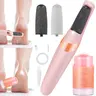 Electric Foot Callus Removal Pedicure Tool & 2% Salicylic Acid Feet Care Cream Set - USB-Charged, Universal Compatibility, Anti-Crack, Hydrating, Skin-Softening, With-Handle Self-Treat 2-Step Cream+Tool Manicure Nail Cuticle Care Gift