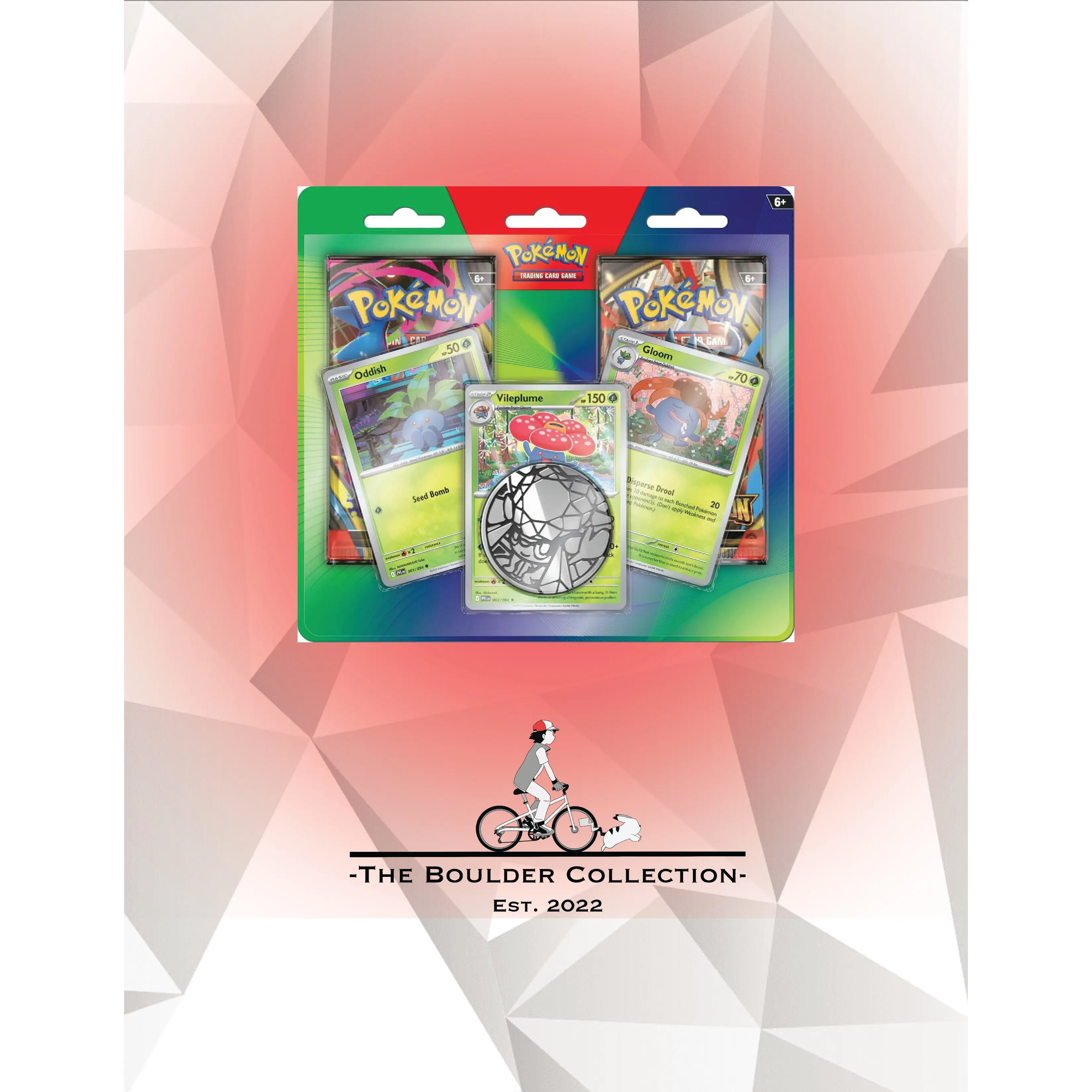 Pokemon TCG: 2-Pack Blister Pack [Oddish, Gloom, & Vileplume]