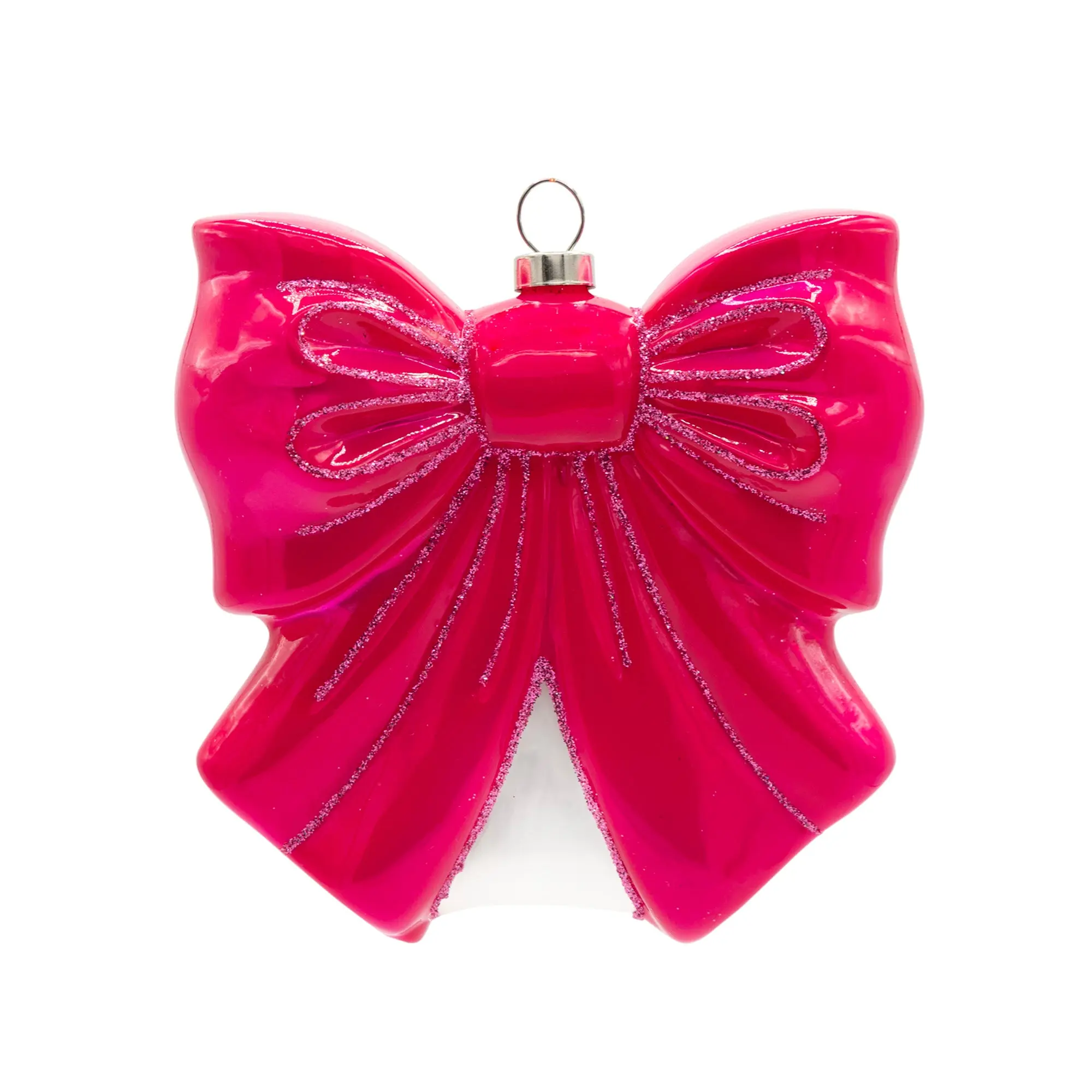Pink Bow Ornament