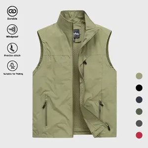 Men’s Golf Vest – Dry Fit Moisture-Wicking Performance Sports Sleeveless Lightweight Pullover Quarter Zip