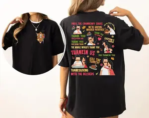 Bob's Burgers Thanksgiving T-Shirt Linda Belcher Song Graphic