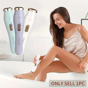 Dual-Head Electric Hair Trimmer for Women, Rechargeable Lithium Battery, USB Charging, Multifunctional Bikini & Face Shaver, Arm Thigh Body, Cordless Rechargeable Trimmer
