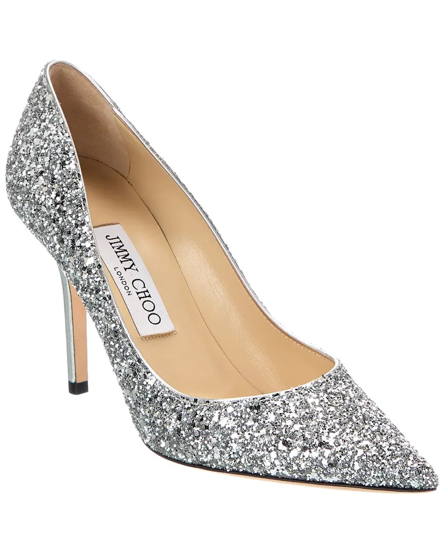Jimmy Choo Agnes Glitter Pump