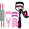 14pcs/15pcs Eyelash Curler Set with Comb, Perfect Makeup Tool, Excellent Curling Effect, Curling Lashes, Portable, Includes Lash Separating Brush, 4 Brushes, 3-In-1 Card, 2 Combs, 6 Adhesives