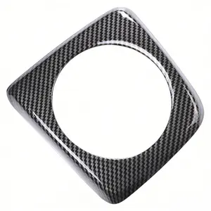 Carbon Fiber Gear Shift Frame Trim Cover For Honda Civic 2006-2011 Interior Upgrade cars accessories car decoration car stuff