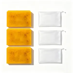 Lemon Turmeric Kojic Acid Soap-Deep Cleansing Face & Body Wash Natural Skincare Bar Nourishes Dry Gentle Dark Spot Remover for Face Acne Cleanser Cream Cleansing turmeric