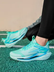 Women's Casual Outdoor Running Shoes, Lightweight Comfortable Sports Sneakers, Breathable Textile Upper, Soft Eva Sole, All Season Wear