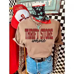 Comfort Colors Funny Thrifting T-Shirt, I'd Rather Be Thrifting Tee, Thrift Aesthetic Shirt, Thrift Store Lover Tee