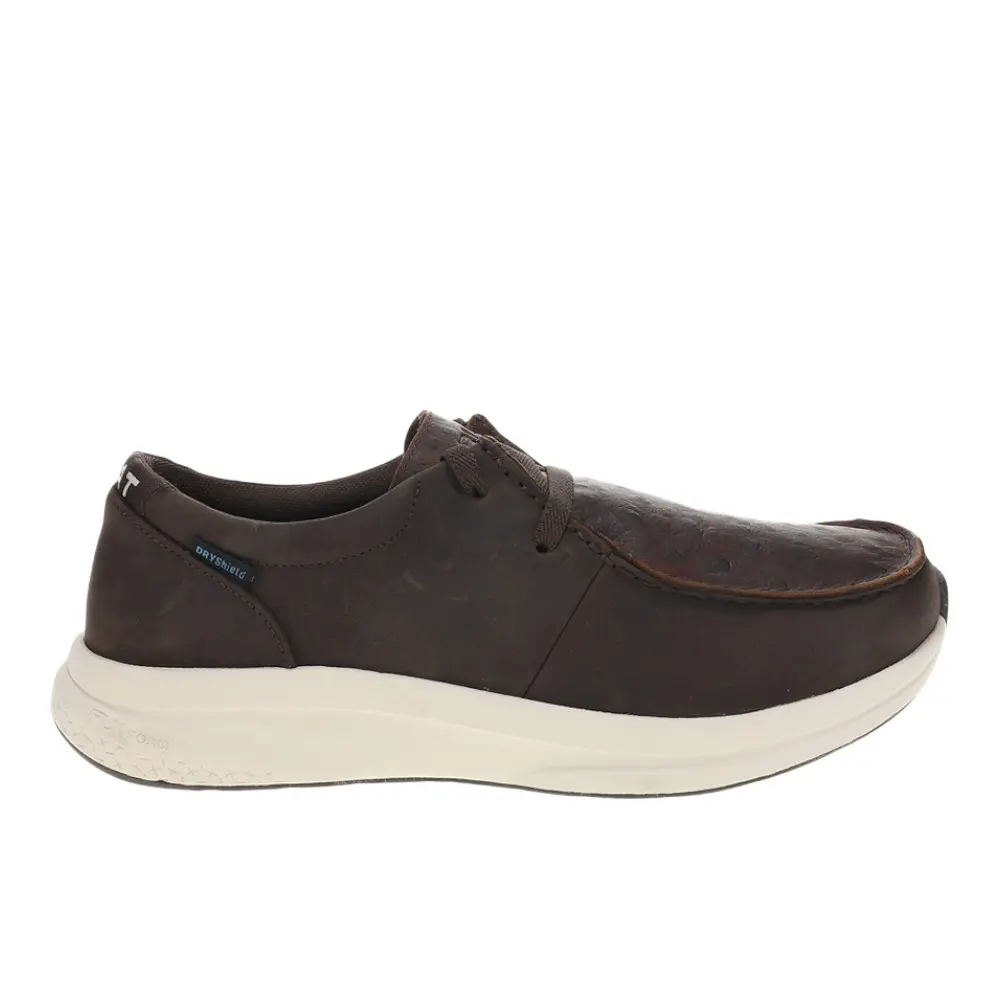Ariat Mens Buckeye Dryshield Slip On Casual Shoes - Brown