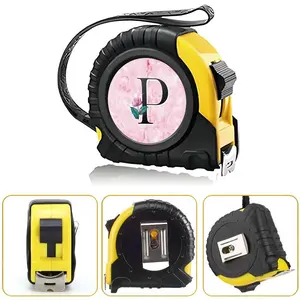 Retractable Tape Measure with Lanyard, Durable Tape Measure, Measuring Tape, Precision Clear Steel Tapeline, Single-Sided Scale, Portable for Home & Industry Use