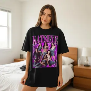 Youth & Adult Vintage Katseye Music Comfort Color T-shirt, Katseye Kpop Girl Group Shirt, Katseye Beautiful Chaos Shirt, Gabriela Shirt