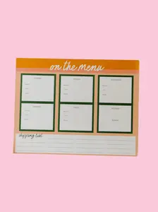 Meal Planner Notepad
