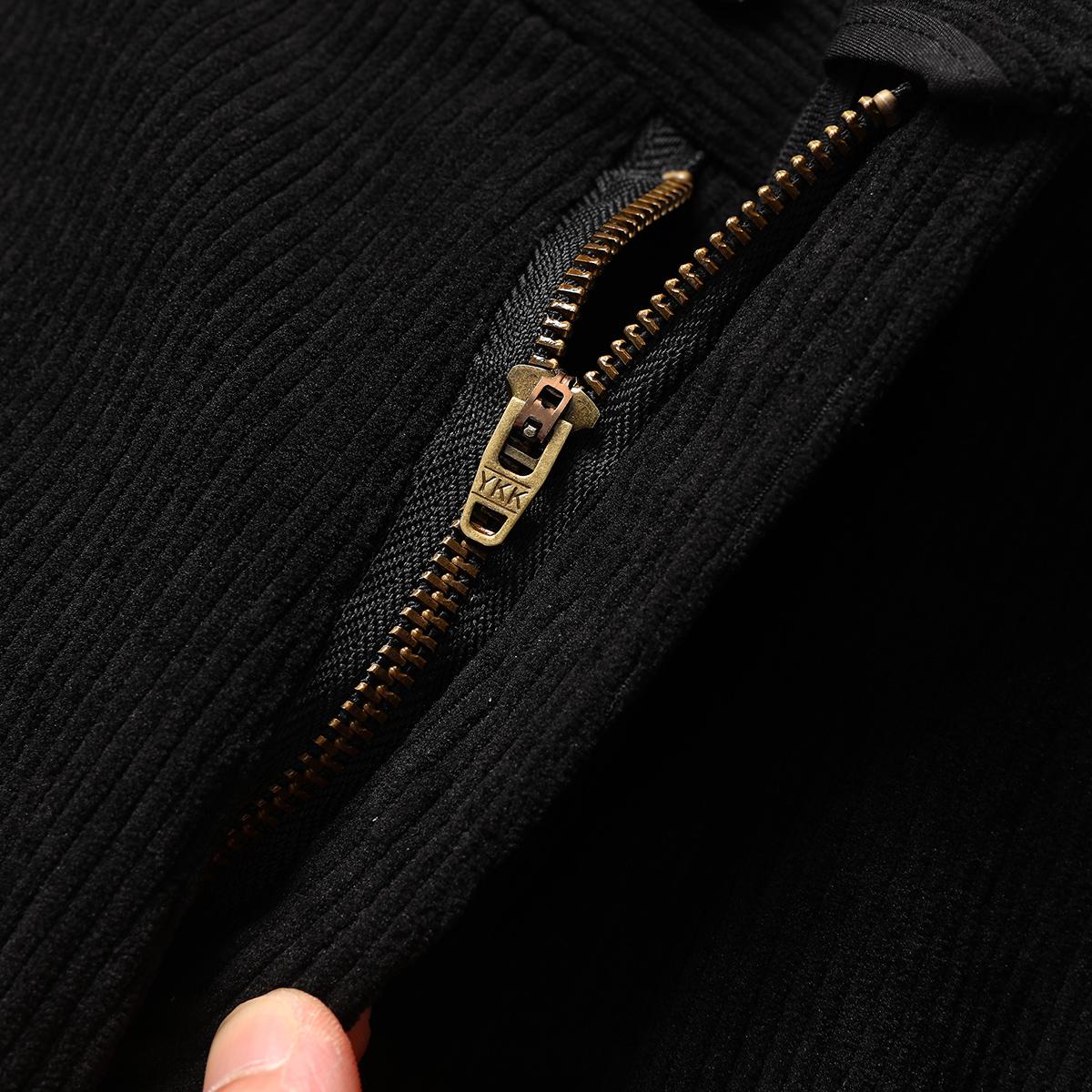 Men’s suit trousers in corduroy texture; business long pants; casual pants; formal dress pants—suitable for business and everyday wear.