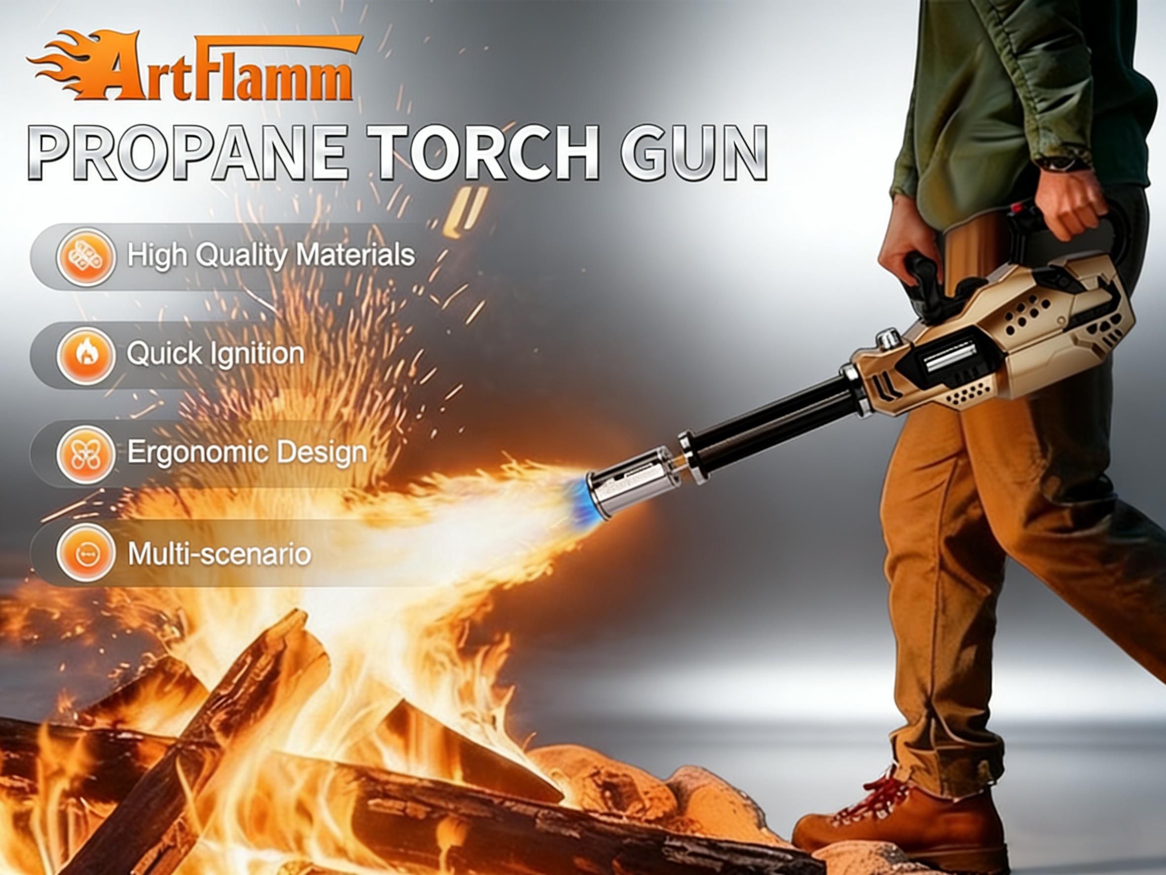 Weed Torch Propane Burner Blow Torch Weed Burner with Adjustable Flame for Weeding,Melting Ice,Charcoal Starter(Fuel Cylinder Not Included) Weed Torch Propane Burner Blow Torch Weed Burner with Adjustable Flame for Weeding,Melting Ice,Charcoal Starter(Fuel Cylinder Not Included)