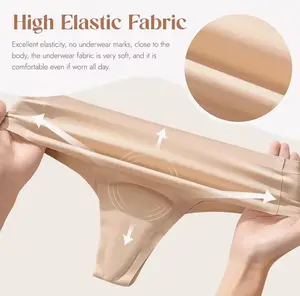 (5pcs) Camel Toe Cover Thongs for Women - G-String, Seamless Design, Basic Fit, Machine Washable, Comfortable Underwear - Workout, Gym, Yoga, Running, Activewear, Leggings - underwear for women