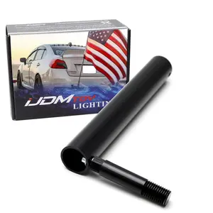 iJDMTOY Rear Bumper Tow Eye Mount Flag or Whip Holder Kit, For Subaru WRX/STI, Forester (for Off-Road ONLY)