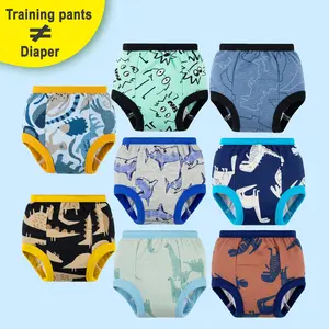 8-Pack Potty Training Underwear for Toddlers – Cotton Toilet Training Pants for Boys and Girls  12M-5T