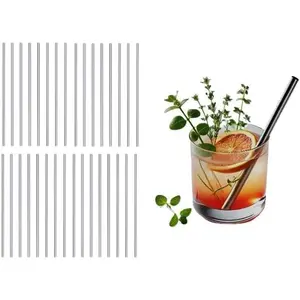 Stainless Steel Short Straws 5 1/2 Inches - 32 count -  Drinking Straws - Good for , , Juices, Ice Coffee