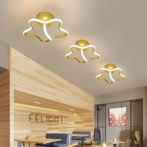 LED Strip Aisle Ceiling Lights, Modern Minimalist Living Room Lamps, Balcony Entrance Staircase Home Decor, Multiple Shapes