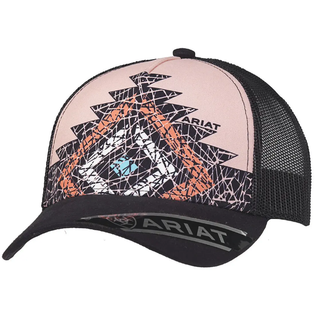  Ariat Women's Crackle Aztec Velcro Cap 