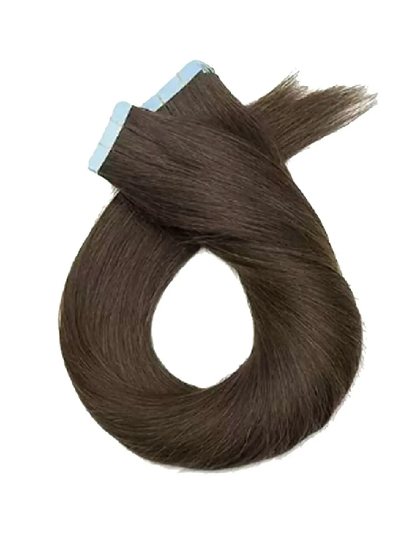 Virgin Human Hair Tape In Extensions 18 Inch Invisible Edge 50g Amazon.com : SUYYA Invisible Tape In Hair Extensions Human  main image 3