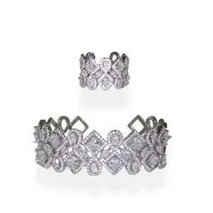 Crown Jewel Cuff Set