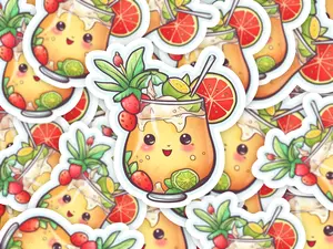 Cute Mai Tai Sticker