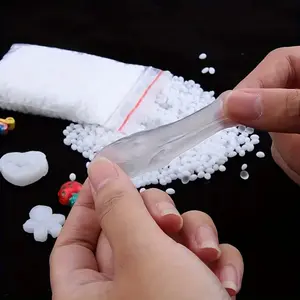 Reusable Moldable Resin Beads, Heat-Resistant Plastic Pellets, Compatible with Lightweight Modeling Compounds, Ideal for Sculpting & Cosplay Accessories