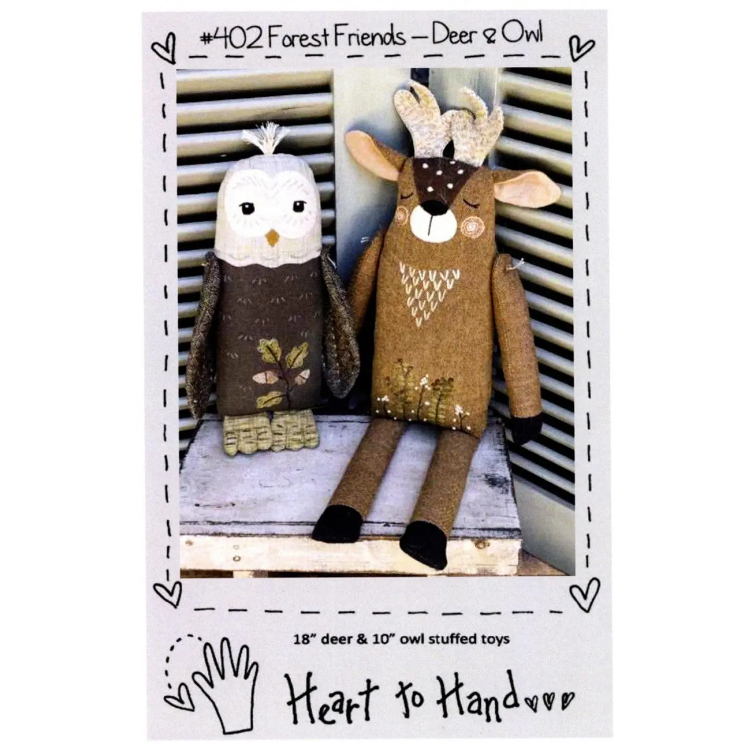 Forest Friends - Deer & Owl