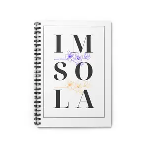 Im So LA Spiral Ruled Line,Journal, To Do List, Unique, Cute, Los Angeles,LA