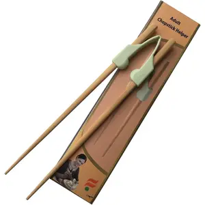 Chopstick Helper,  Chopsticks for Adults, Beginner, Trainers or Learner - Right or Left Handed - Non-Slippery  and Replaceable
