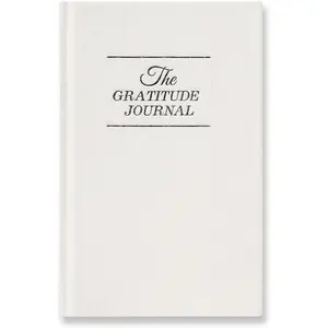Gratitude Journal for Women Men, 5 Minute Daily Gratitude Practice, Daily Guided Prompts for Positive Thinking, Self-Reflection, and Personal Growth - Undated Planner,Beige
