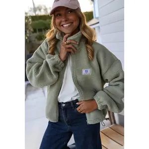 Green Ava Fleece Jacket