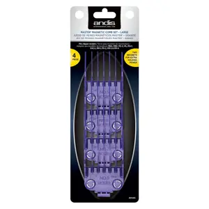 Andis Master Magnetic Comb Set (Large) #01415 – 4pc Set