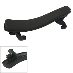 Ktaxon 3/4 4/4 Violin Shoulder Rest Black, Violin Shoulder Rest, Adjustable Angle and Height, with Dense Padding, Soft and Easy to Use, Suitable for Beginners, Students, and Violin Enthusiasts