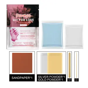 DOWMOO Diy For Love Keepsake Hands Casting Kit, Clone Powder Model Powder 3d Three-Dimensional Hand And Foot Film Technology Souvenir