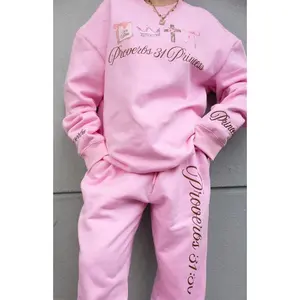 Proverbs 31 Pink Crewneck