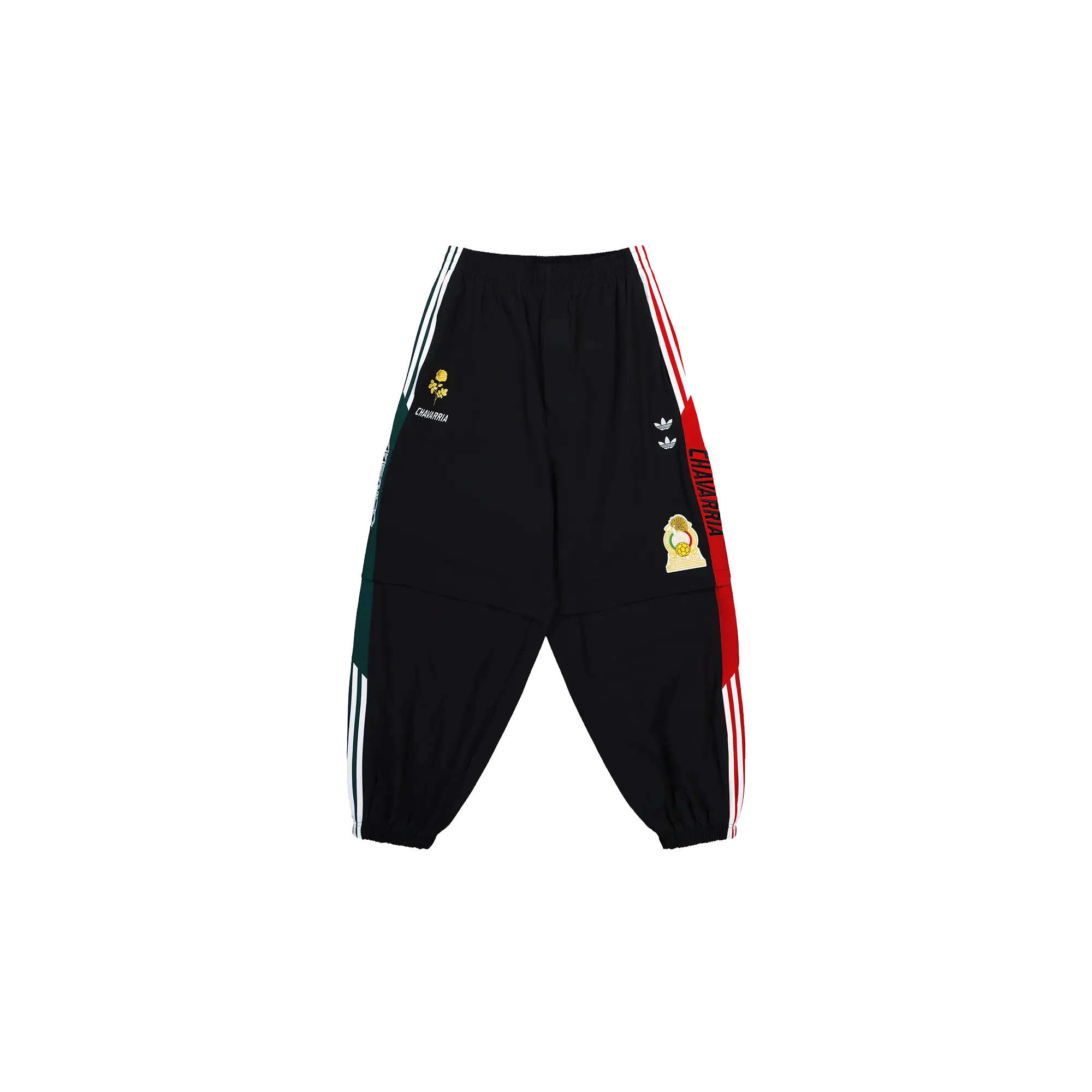 Willy Chavarria Oversized Woven Trackpants "Black" KU7798
