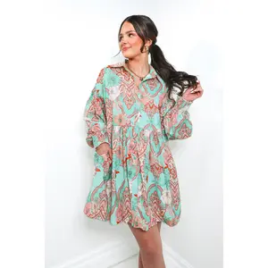 Sun Kissed Mosaic Dress