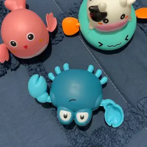 3pack Bath Cute Animal Clockwork animal gift Wind-Up Swimming Bath Floating animal gift No Batteries Needed Waterproof Baby Toddlers Kids gift
