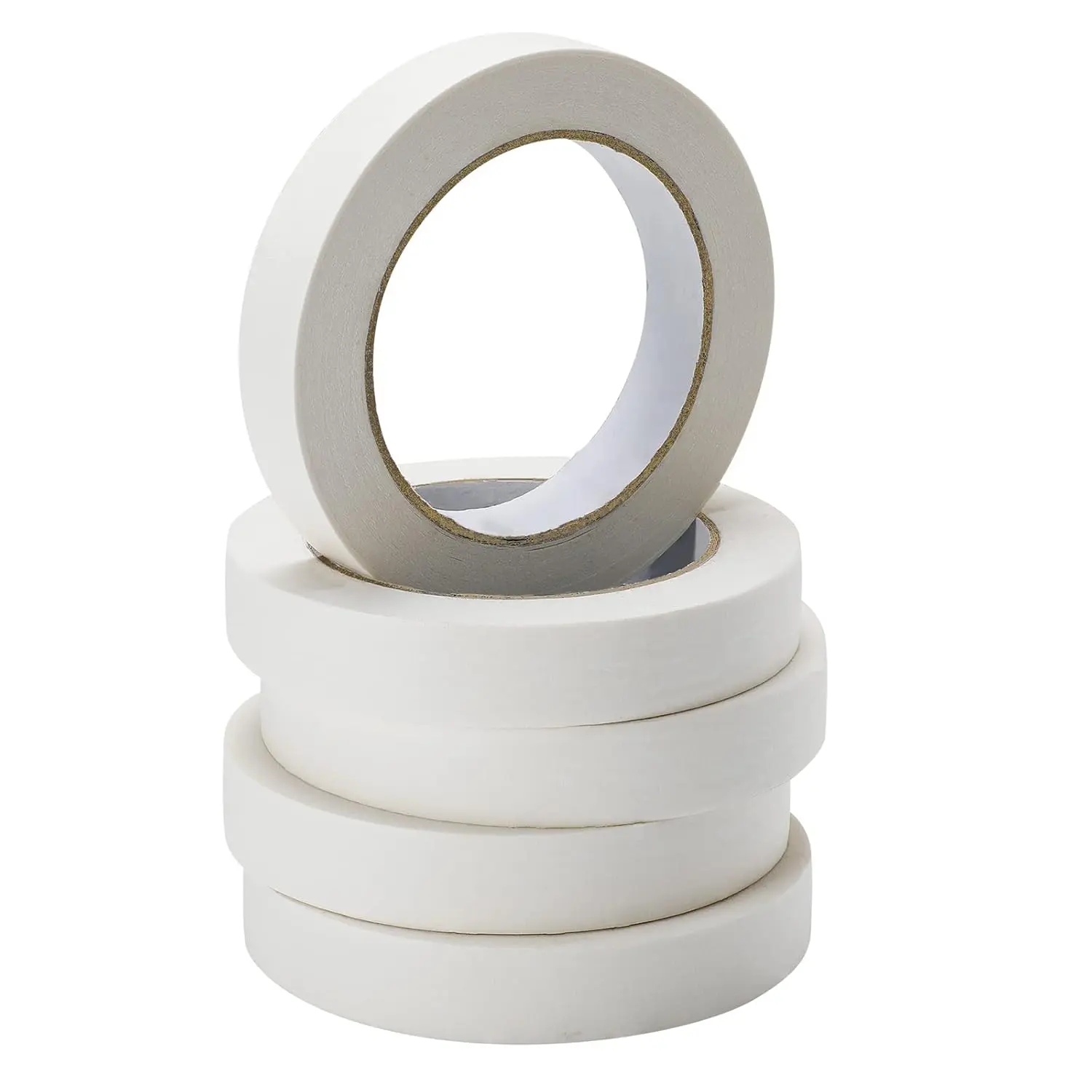 328 Yard Freezer Tape Writable Surface Low Temperature Resistance Easy to  Removable No  Freezer Tape for  Containers Refrigerator 6 Rolls 54.68 Yard Per Roll White (1'' Wide)