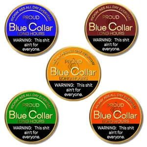 Blue Collar Chew Can Stickers - Parody Sticker CPH - Hard Hat Stickers - Vinyl Stickers