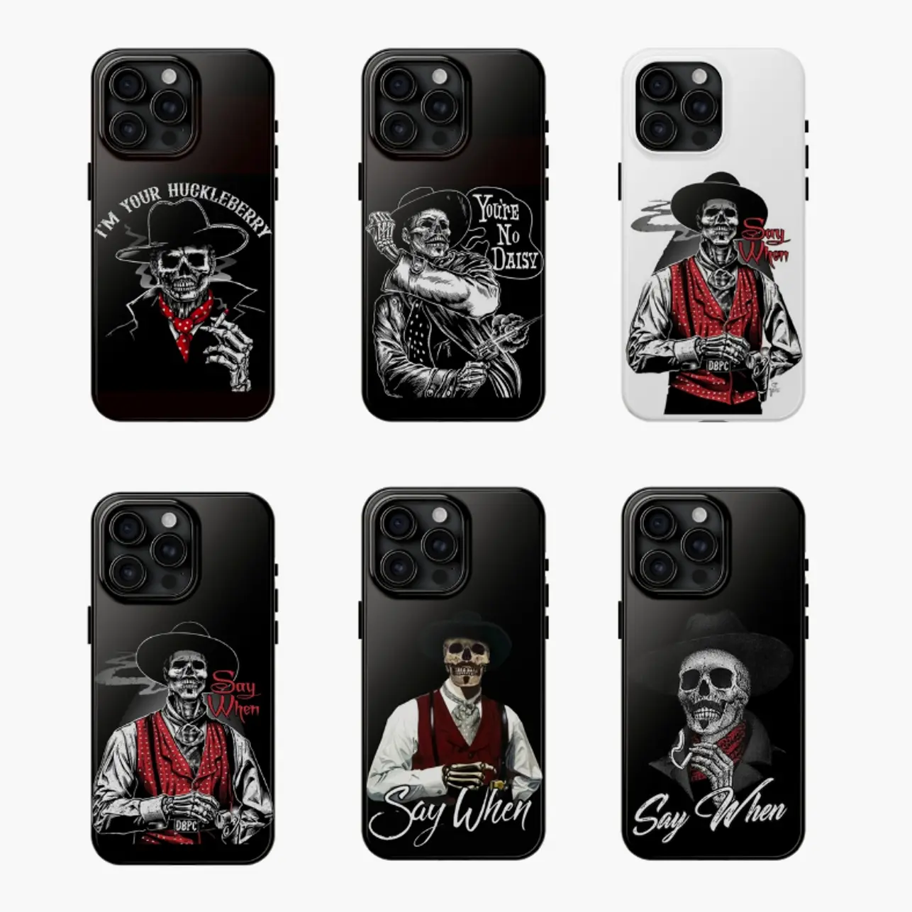 Doc Holliday Val Kilmer Phone Case, Tombstone Film Inspired Case Cover For iPhone 17 16 15 14 13 12 11 SE and Samsung Galaxy S25 S24 S23 S22 S21