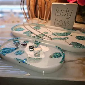 resin trinket dishes
