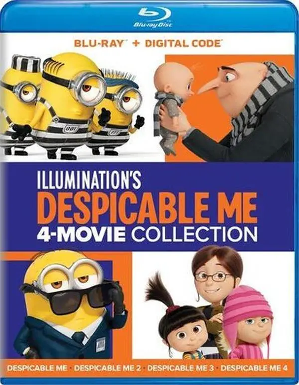 Despicable Me 4-Movie Collection (Blu-ray)
