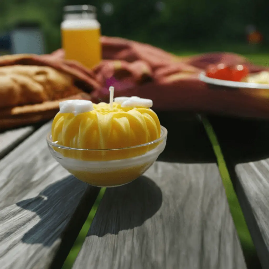 Handmade Sunflower Bee Candle - Natural Wax with Sunflower Seed for Elegant Design and Unique Fragrance