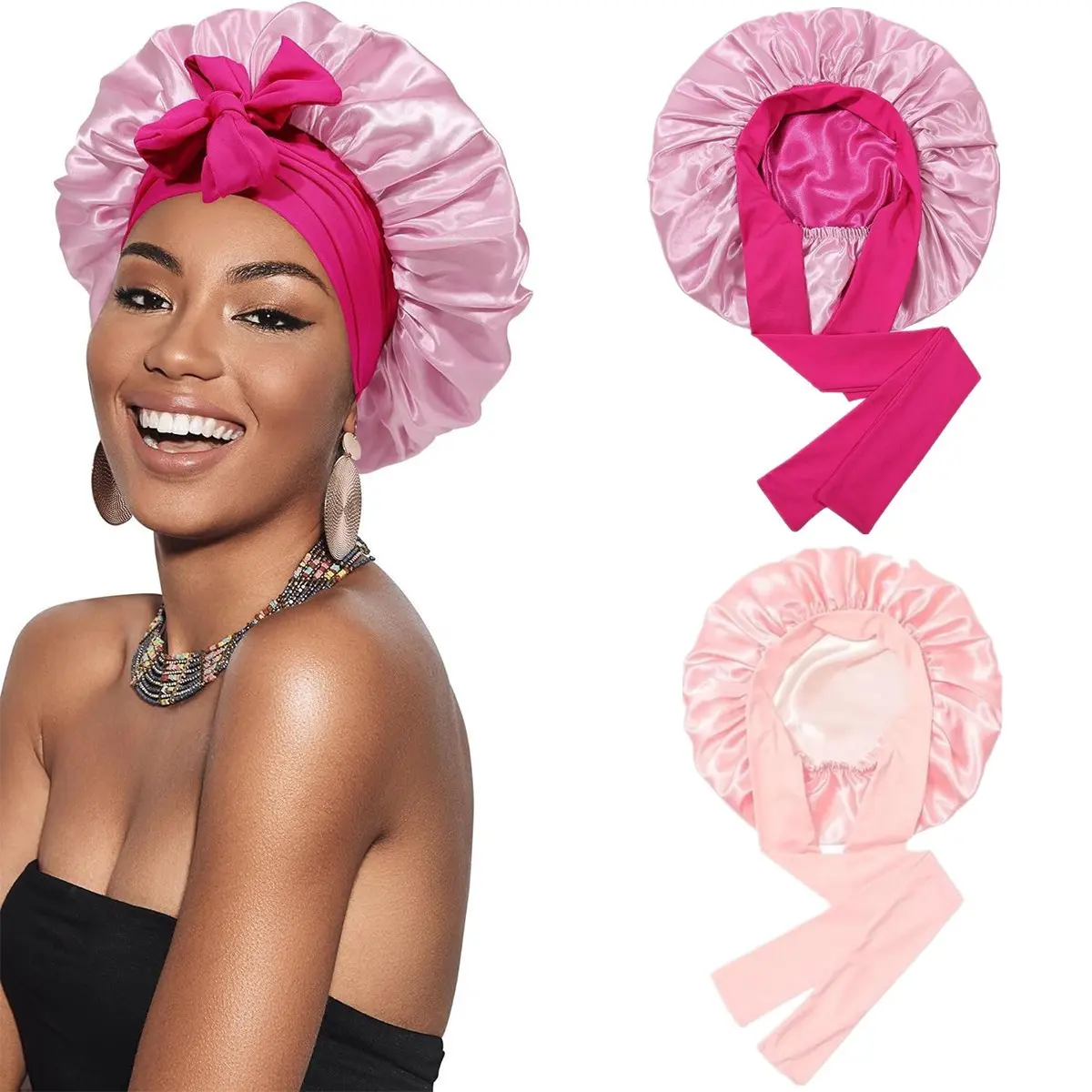 2PC(1PC Powder+champagne&1PC Rose Red+Skin Powder)